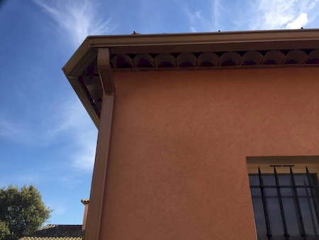 Angle arrondi sur villa à la Seyne sur Mer